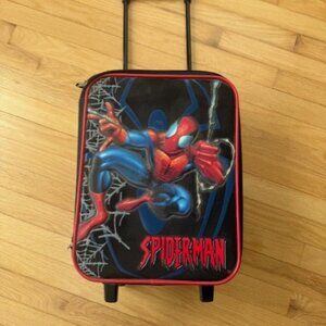 Vintage 2003 Marvel Spiderman 16" Rolling Suit Case